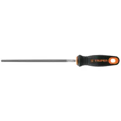 Truper - Lima redonda bastarda 8 con mango doble inyección TRUPER - 15316