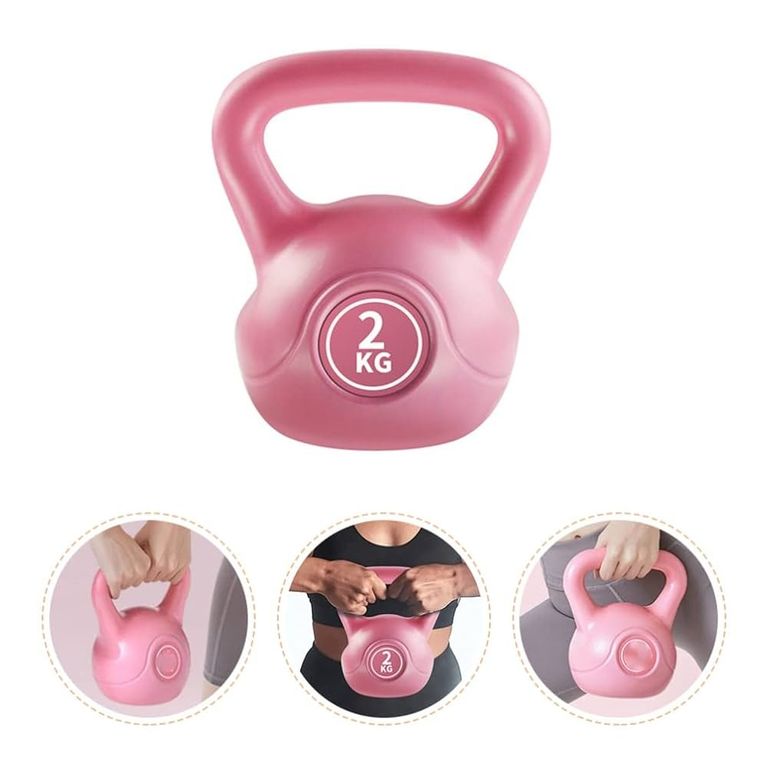 Pesa Rusa Kettlebell de 2 Kg Entrenamiento Fitness