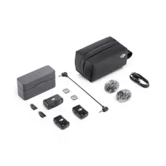 DJI - DJI Mic 2 (2 TX + 1 RX + estuche de carga)