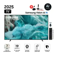 SAMSUNG - Televisor 75'' UHD 4K QLED QN75Q7FAAGXPE 2025 + Antena Digital