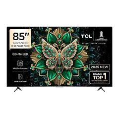 TCL - Televisor 85 Qd Miniled 4k 85c6k Google Tv