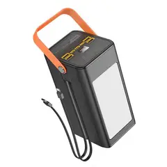 HOCO - Cargador Bateria Portatil 22W 100kmA - Capacidad real QC3 -