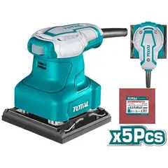 TOTAL TOOLS - LIJADORA ORBITAL DE PALMA 240W INDUSTRIAL TOTAL - TF2231106