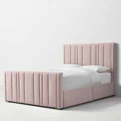 GENERICO - CAMA BOX TARIMA ROSA QUEEN