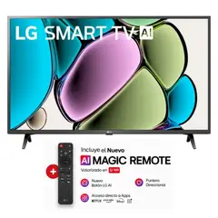 LG - Televisor LG 43 SMART TV FHD LED 2024 43LR6000PSA + Control Magic