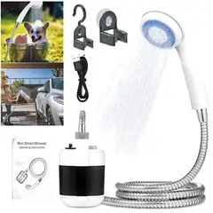 GENERICO - Ducha Portátil Con Bomba Inalámbrica Recargable