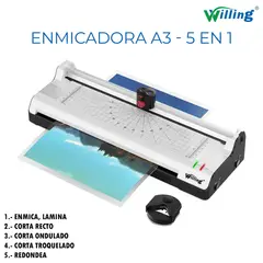 ZWILLING - Enmicadora Laminadora A3 OL381S - 5 en 1