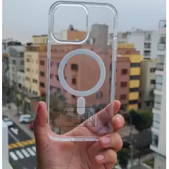 GENERICO - Case Transparente con Magsafe para Iphone 13