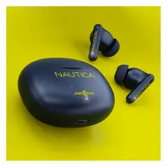 NAUTICA - Audifono Bluetooth T680 Amarillo con ANC