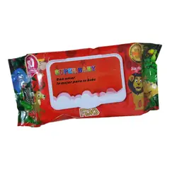 GENERICO - Kit 4 Paquetes Toallitas Húmedas Aloe y Vitamina E multiuso