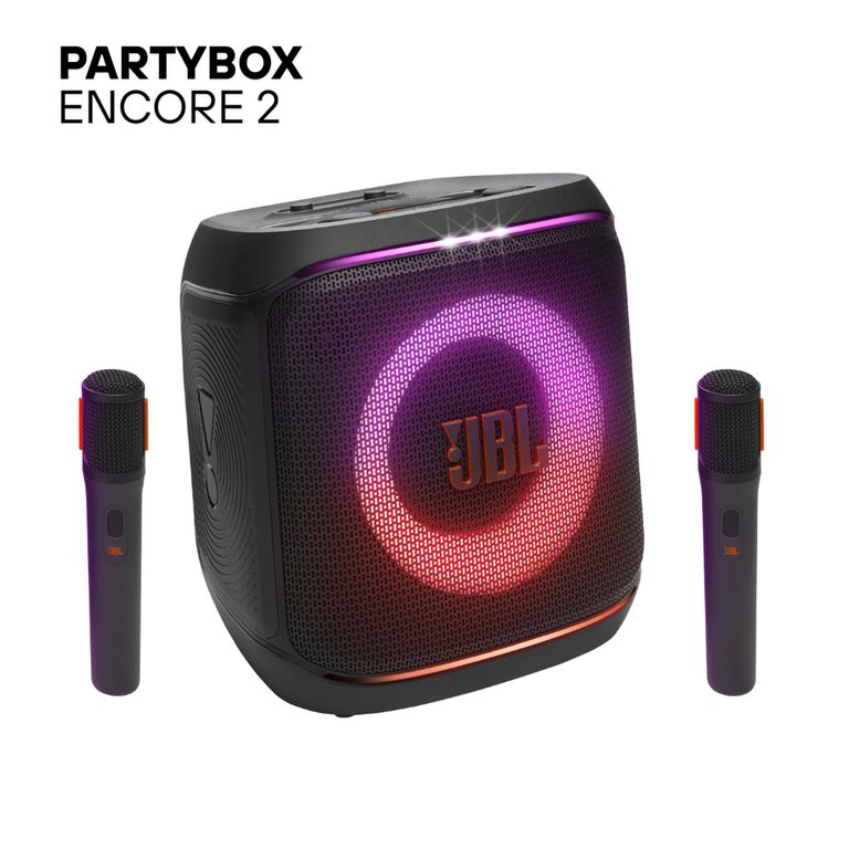 Jbl Partybox Encore 2 Parlante de 100W y batería extraíble - BK