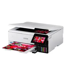 EPSON - Impresora ET-8500 Impresión CD-DVD Touch 43 WiFiRJ45White