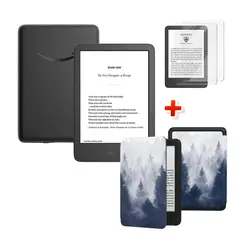 AMAZON - Kindle 11° Gen 2024 (16gb) Negro + Funda + Mica de Vidrio
