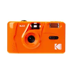 KODAK - Cámara Fotográfica de película Papaya reutilizable flash integrado