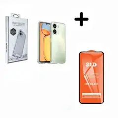 GENERICO - Funda Resistente para Space Xiaomi Redmi 13C + MICA DE VIDRIO
