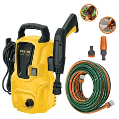 PRETUL - Combo Hidrolavadora manguera de 10m conectores click Truper