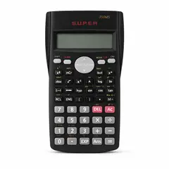 GENERICO - Calculadora Científica 240 Funciones Color Negro Clásico - Ideal para Oficina y Estudiantes