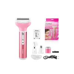 OEM - Afeitadora Facial y Corporal KEMEI 4 en 1