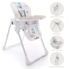 SAFETY 1ST - Silla De Comer Graduable Para Bebés «FEED» Blue