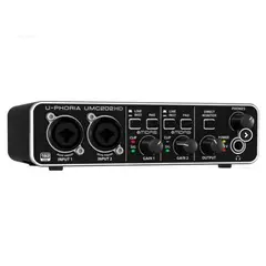 BEHRINGER - Interfaz Audio Usb U-phoria Umc202hd Color Negro