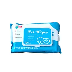 GENERICO - Toallitas húmedas para Mascotas - 100unds