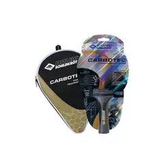 Donic - Paleta Para Ping Pong Donic 758221 Carbotec 7000 Con Funda