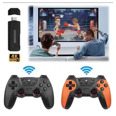 OEM - Game Stick Plus X2 Ultra 4K, 2 controles wireless +20 mil juegos