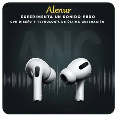ALENUR - Audifono Bluetooth 5.4 Alenur, ANC+ENC, Magic 22 ultra, 7 horas