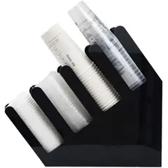 GENERICO - Organizador de vasos para café y Té en color negro