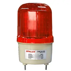 OPALUX - Circulina LED 220 VAC - Color ROJA Con Sonido -