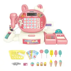 GIOIO - Cajas Registradoras Scanner Supermercado Juguete Niña Niño