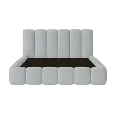 BARAKA HOME - Dormitorio Premium Nube 1.5 Plz - Gris claro