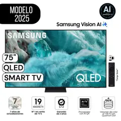 SAMSUNG - Televisor 75" Pulg. QLED QN75Q7F5AG Vision Ai Smart Tv Modelo 2025