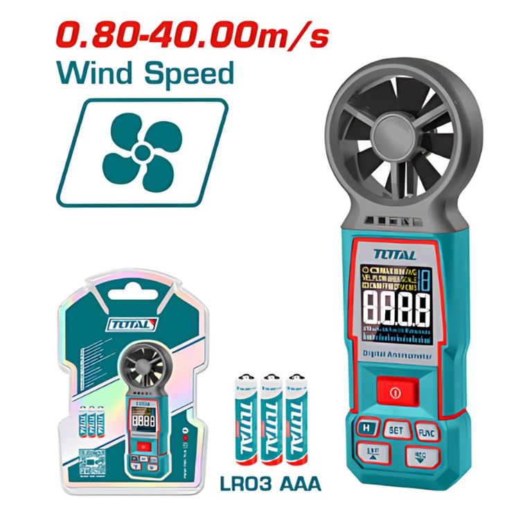 ANEMOMETRO DIGITAL 080-40MS Total - TETAN031