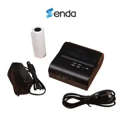 GENERICO - Impresora Térmica Portátil WD-80P3 80mm 1IOS y/o 7 Android
