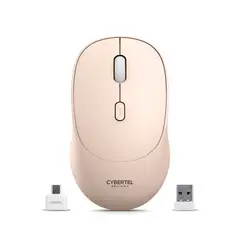 CYBERTEL - MOUSE DUAL BT Y 2.4GHZ RECARGABLE CYBERTEL BEATNIK 3 NUDE