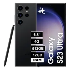 SAMSUNG - Celular S23 Ultra 12GB RAM 512GB Negro