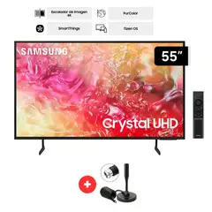 SAMSUNG - TELEVISOR 65'' UN65DU7000G CRYSTAL UHD 4K SMART + ANTENA DIGITAL