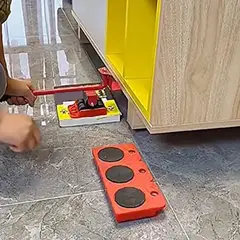 GENERICO - Juego de 5 Piezas Herramienta de Transporte Rojo