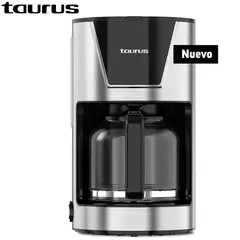 TAURUS - Cafetera Sicilia capacidad de 15 tazas (1.5 litros)