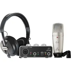 Behringer - Behringer U-PHORIA STUDIO Interfaz - Micrófono Y Audífono