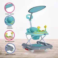 BAMBINO - Andador Mecedora 4 en 1 «BAMBINO X5» Blue