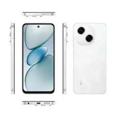 TECNO MOBILE - TECNO SPARK GO 1 - 128GB/4+4RAM GLITTERY WHITE REGISTRADO