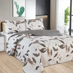 CASATEX - CUBRECAMA CON DISEÑO QUEEN