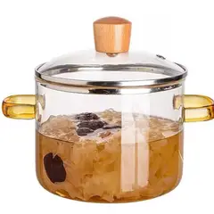 PIA COPELLO STORE - Olla de Vidrio con Asas 16L