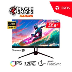 TEROS - Monitor Teros24" TE-2415S 23.8 IPS 120HZ 1MS HDMI PARLANTE FUL HD