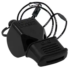 FOX 40 - SILBATO PARA ÁRBITRO FOX 40 - CLASSIC CMG OFFICIAL C CORDÓN NEGRO