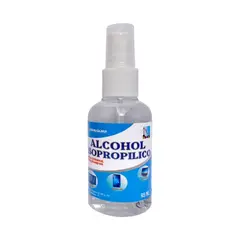 GENERICO - Alcohol Isopropílico 99% de concentración 95ml con Atomizador