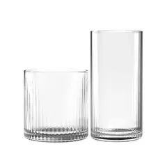 FERRAND - Set Vasos X 8 Pzas Pulse Rock 355ml + Long Drink