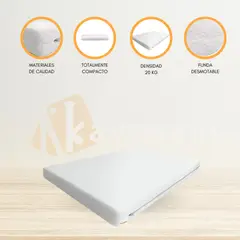 CARESTINO - Colchón Impermeable para Pack and Play «CARESTINO»